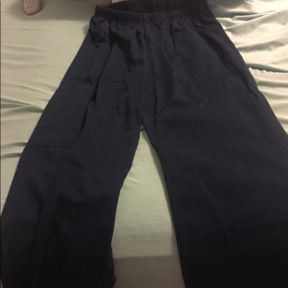 Navy scrub bottoms
